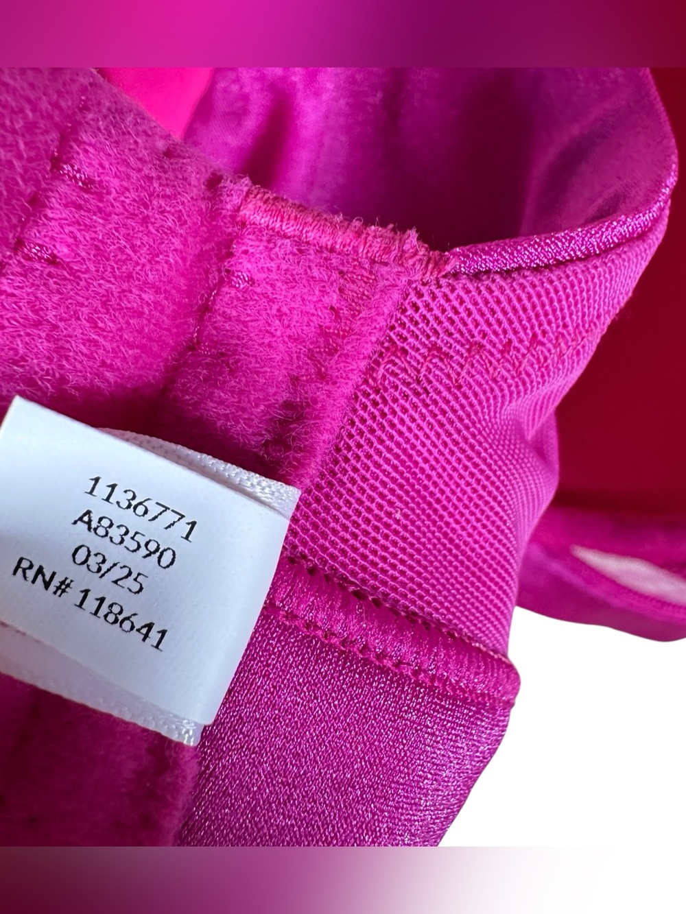 CACIQUE Comfort Bliss Lightly Lined Balconette Bra in Magenta Petal - Picture 9 of 12